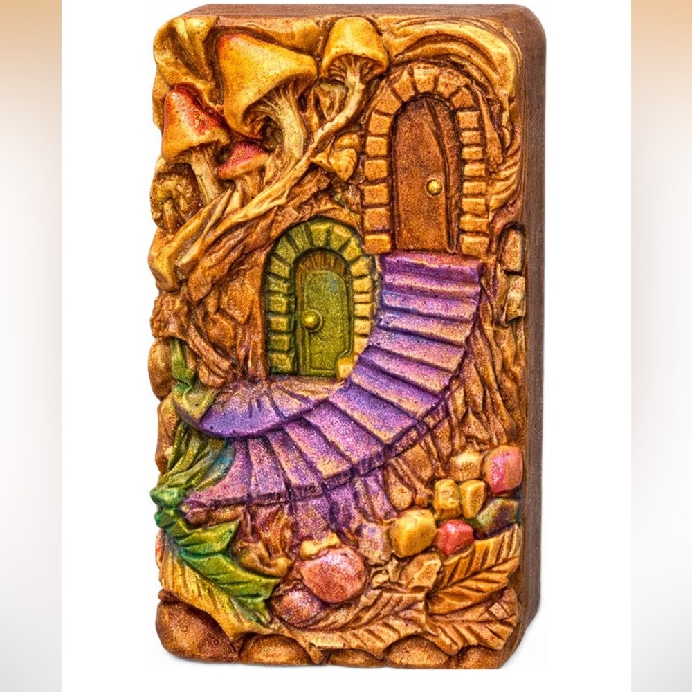 Mushroom Fairy Door Silicone Craft Mold for Soap, Resin & Candle Making, NWT